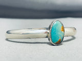 Spectacular Vintage Native American Navajo Royston Turquoise Sterling Silver Bracelet-Nativo Arts