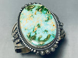 One Of The Best Vintage Navajo Royston Turquoise Sterling Silver Bracelet-Nativo Arts