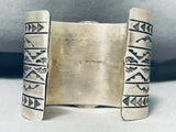 165 Gram Rand Endito Native American Navajo Agate Sterling Silver Bracelet Cuff-Nativo Arts