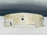 Native American Important Vintage Cochiti Amethyst Sterling Silver Bracelet-Nativo Arts