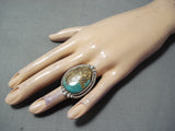 Marvelous Vintage Native American Navajo Royston Turquoise Sterling Silver Ring-Nativo Arts