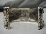 Quality Vintage Native American Navajo Royston Turquoise Sterling Silver Bracelet Cuff-Nativo Arts