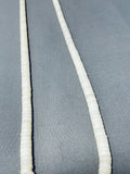 Native American Exquisite Vintage Santo Domingo White Shell Sterling Silver Necklace-Nativo Arts