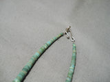Native American Unbelievable Vintage Santo Domingo Royston Turquoise Necklace Old-Nativo Arts