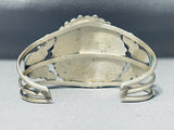 Incredible Native American Navajo Royston Turquoise Sterling Silver Bracelet-Nativo Arts