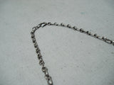 Unique Vintage Native American Navajo 8 Turquoise Sterling Silver Necklace-Nativo Arts