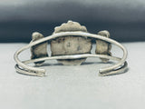 Sensational Vintage Native American Zuni Lone Mountain Turquoise Sterling Silver Bracelet-Nativo Arts