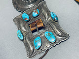 Museum 600+ Gram Vintage Native American Navajo Turquoise Sterling Silver Concho Belt-Nativo Arts