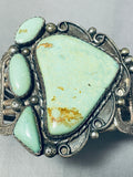 One Of The Best Ever Vintage Native American Navajo Royston Turquoise Sterling Silver Bracelet-Nativo Arts