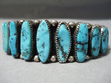 One Of Best Larger Wrist Vintage Native American Navajo Mary Morgan Sterling Silver Bracelet-Nativo Arts