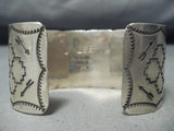 Magnificent Navajo Native American Turquoise Sterling Silver Bracelet-Nativo Arts