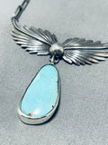 Alluring San Felipe 8 Turquoise Sterling Silver Necklace-Nativo Arts