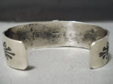 Important Dry Creek Turquoise Sterling Silver Native American Bracelet-Nativo Arts