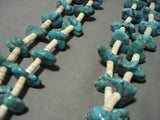 150 Gram Colossal Turquoise Nugget Vintage Navajo Native American Jewelry jewelry Heishi Necklace Old Jewelry-Nativo Arts