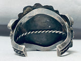 Museum 129 Gram Vintage Native American Navajo Turquoise Sterling Silver Bracelet Old-Nativo Arts