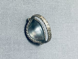 Beautiful Vintage Native American Navajo Turquoise Sterling Silver Ring-Nativo Arts