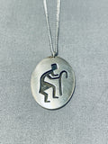 Marvelous Vintage Native American Hopi Sterling Silver Necklace-Nativo Arts