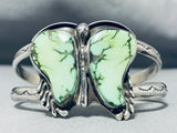 Extremely Rare Orvil Jack Turquoise Vintage Native American Navajo Sterling Silver Bracelet-Nativo Arts