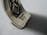 Important Vintage Navajo Dan Jackson Sterling Silver Native American Bracelet-Nativo Arts