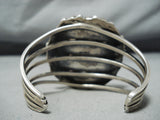 Astounding Vintage Native American Navajo Turquoise Sterling Silver Bracelet Old-Nativo Arts