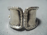 Eddy Billy Navajo Sterling Silver And 14k Gold Ring Native American-Nativo Arts