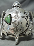 Unforgettable Navajo Royston Turquoise Sterling Silver Bracelet Native American-Nativo Arts