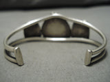 Very Old Vintage Native American Navajo Cerrillos Turquoise Sterling Silver Bracelet-Nativo Arts