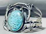 Frog Handmade Sterling Silver Domed Turquoise Southwestern Bracelet-Nativo Arts