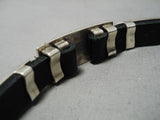 Important Dan Jackson Vintage Native American Navajo Sterling Silver Hat Concho Belt-Nativo Arts