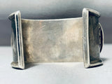 164 Gram Museum Vintage Native American Navajo Royston Turquoise Sterling Silver Bracelet-Nativo Arts