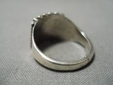 Marvelous Vintage Zuni Native American Sterling Silver Ring-Nativo Arts