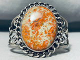 One Of The Most Unique VintageSSouthwest Jasper Sterling Silver Bracelet-Nativo Arts