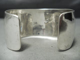 Quality Vintage Native American Navajo Gold Horse Sterling Silver Bracelet Cuff-Nativo Arts