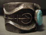 172 Grams Yes Solid Sterling Vintage Navajo Number 8 Turquoise Native American Jewelry Silver Bracelet-Nativo Arts