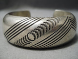 Quality Silver Work!! Vintage Native American Navajo Sterling Bracelet Cuff Old-Nativo Arts