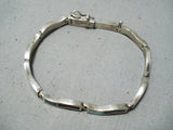 Superb Vintage Native American Navajo Turquoise Sugulite Synthetic Opal Sterling Silver Bracelet-Nativo Arts