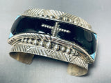 Native American Very Important Francisco Gomez Turquoise Sterling Silver Bracelet-Nativo Arts