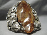 Best Real Authentic Amber Sterling Silver Native American Bracelet-Nativo Arts