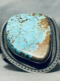 Native American One Of The Biggest Best Ever 160 Gram #8 Turquoise Sterling Silver Bracelet-Nativo Arts
