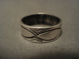 1910's Vintage Navajo Ingot/coin Native American Jewelry Silver Ring-Nativo Arts