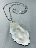 Important Daniel Benally (d) Vintage Native American Navajo Turquoise Sterling Silver Necklace-Nativo Arts