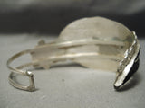 Important Vintage Zuni Native American Turquoise Maiden Sterling Silver Bracelet-Nativo Arts