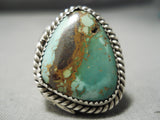 Impressive Vintage Native American Navajo Royston Turquoise Sterling Silver Old-Nativo Arts