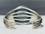 Important Verdy Jake Vintage Native American Navajo Turquoise Sterling Silver Bracelet-Nativo Arts