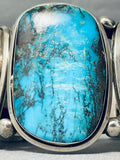 The Best Important Ben Begaye (d) Vintage Native American Navajo Sterling Silver Bisbee Bracelet-Nativo Arts