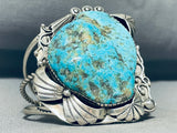 Draper Family Vintage Native American Navajo Turquoise Sterling Silver Bracelet-Nativo Arts