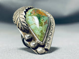 One Of The Best Vintage Native American Navajo Royston Turquoise Sterling Silver Ring-Nativo Arts