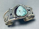 Wonderful Vintage Native American Navajo Turquoise Sterling Silver Bracelet-Nativo Arts