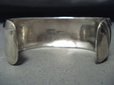 Authentic Thomas Singer Vintage Native American Navajo Sterling Silver Gold Bracelet-Nativo Arts