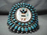 Best Victor Moses Begay Vintage Native American Navajo Turquoise Sterling Silver Bracelet-Nativo Arts